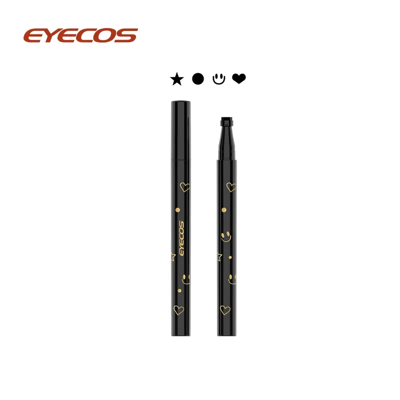 Υγρό στυλό eyeliner με σφραγίδα