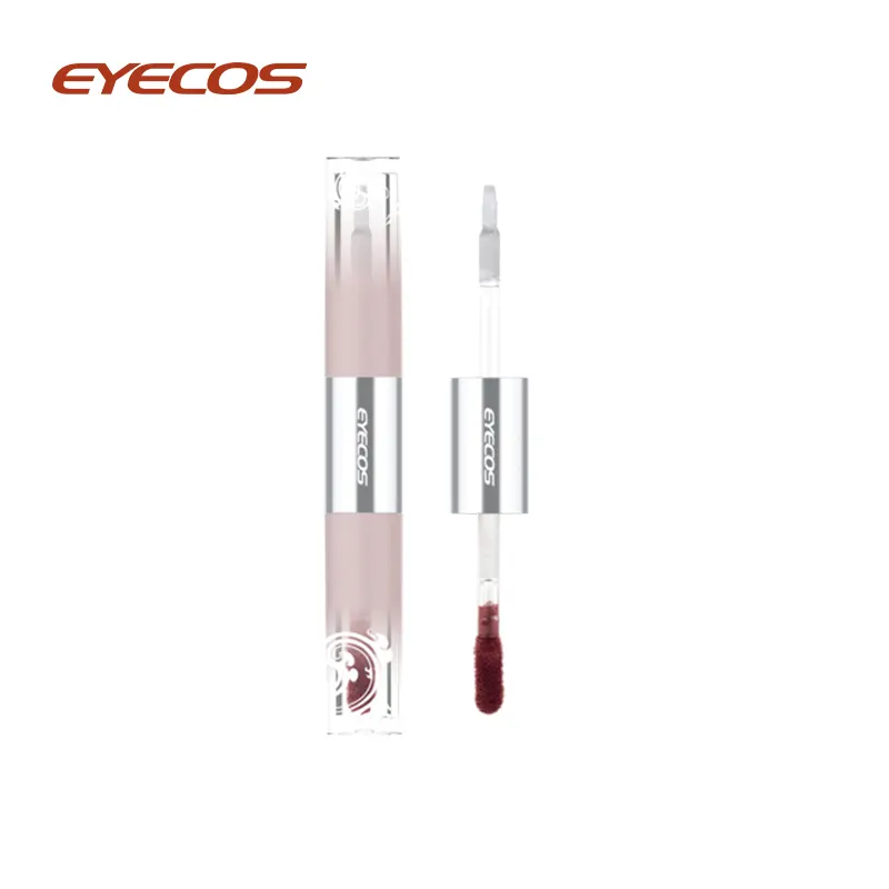 Transfer Proof Dual Ended Cream Lip Gloss με Lip Coat